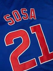 Sammy Sosa 1989 Chicago Cubs Royal Blue Cooperstown Away Jersey Mens Large