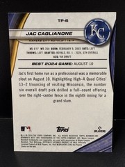 2024 Bowmans Best Jac Caglianone #TP-6 RC Kansas City Royals