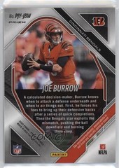 2025 Panini Prizm Premier Jerseys Purple Pulsar Prizm Joe Burrow #PJY-JBW 0iq2