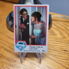 1978 Topps Superman Paying a Call on Lois Lane DC Comics Card #36