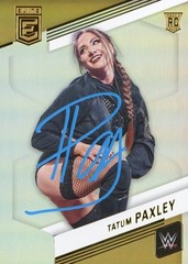 Tatum Paxley Signed Auto WWE Elite Rookie Card ACOA
