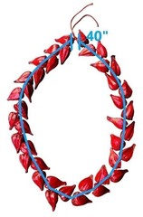 Roman Reigns Tribal Chief Red Ula fala Necklace Costume Accessory