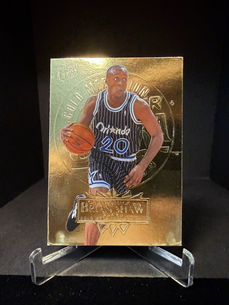 1995-96 Fleer Ultra – Brian Shaw #129 Gold Medallion Edition