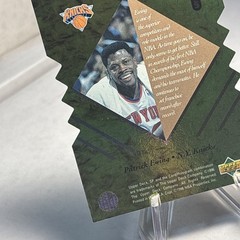 1995-96 SP Championship 🏀 – Patrick Ewing #S12 Championship Shots Gold Insert