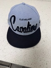 Cleveland Cavaliers New Era Hat-Baby Blue / Navy SnapBack NBA Cap 9FIFTY Cavs