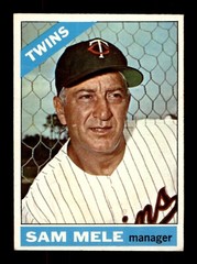 1966 TOPPS BASEBALL # 1 TO # 183 / SEE DROP DOWN MENU FOR CARD YOU WILL RECEIVE