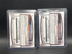 Lot Of (5) Justin Verlander Topps Heritage, 35th Anniversary, Bowman Chrome, Ace