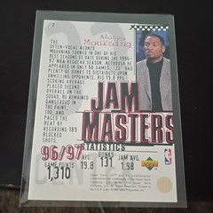 1997-98 Upper Deck UD3 – Jam Masters Alonzo Mourning #2