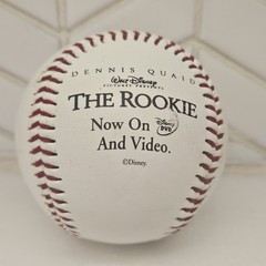 THE ROOKIE Baseball Movie Promo Dennis Quaid Logo Ball Advertising