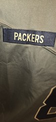 Greenbay Packers #8 Jacobs Stitched Football Jersey Salute To Service LARGE