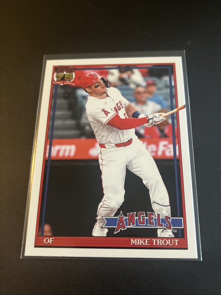 2026 Topps Series 1 1991 Topps Mike Trout #T91-1