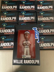 Willie Randolph NY Mets Bobble Head Doll Figurines Case of 12 Original Boxes