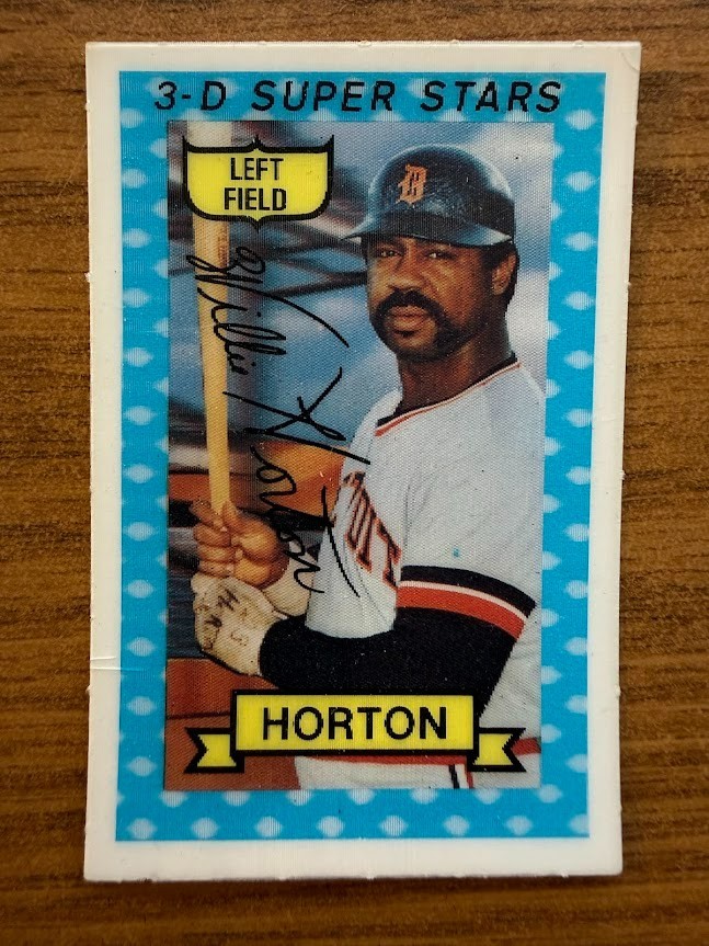 1974 Kellogg&rsquo;s 3-D Super Stars – Willie Horton #23 Tigers