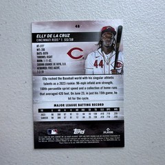 Elly De La Cruz 2024 stadium club RC 1991 rookie Design Variation SSP – Reds