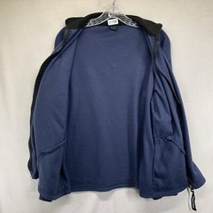 Vintage Olympics Fleece Men’s Size Large Embroidered Front Logo Blue Full Zip
