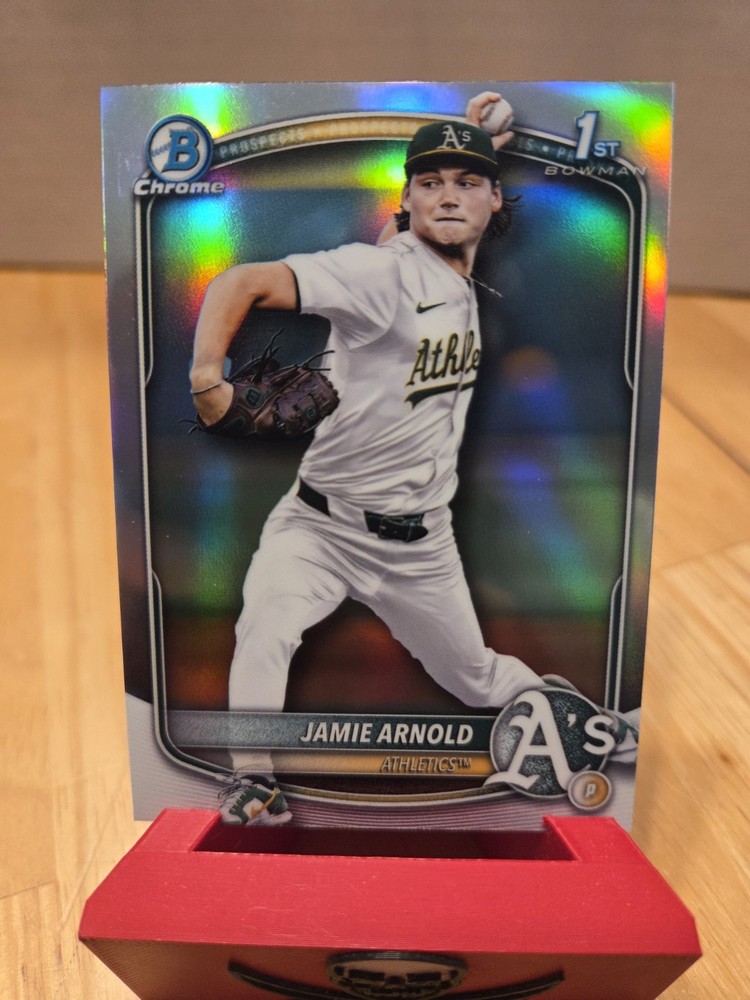 2025 Bowman Draft – Chrome Jamie Arnold #BDC-30 Refractor (RC)