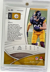 2021 PANINI SPECTRA T.J. WATT GREEN PARALLEL 9/35
