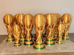 Full Size World Cup Trophy Replica 14.5” Gold Soccer Fan Collectible Printer3D