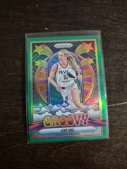 2025 Panini Prizm WNBA Lexie Hull Indiana Fever Groovy Green Prizm
