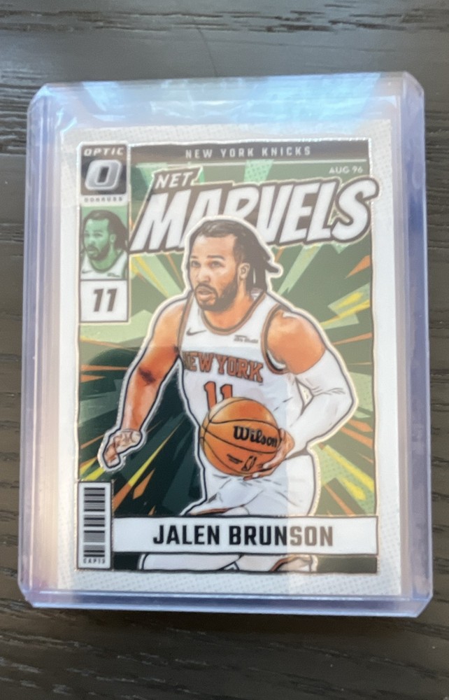 2024-25 Panini Donruss Optic – Net Marvels Jalen Brunson #22