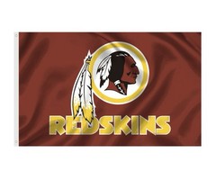 Washington Commanders 3×5 ft Flag / Banner Fan Cave/Bar Burgandy & Redskins Logo