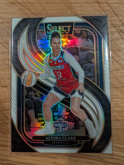 2025 WNBA SELECT MYSTICS ALYSHA CLARK WHITE PREMIER LEVEL 20/99