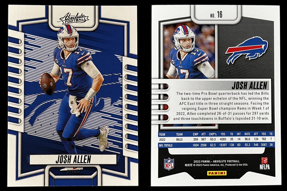 BUFFALO BILLS SINGLES ~ Multiple Players & Years ~ Volume Discounts!