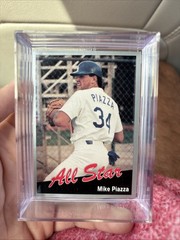 1991 Cal League California League All-Stars – Mike Piazza #6 (RC)