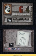 2005 Donruss Biography Babe Ruth Career Home Run Babe Ruth #64 HOF READ 1m1a