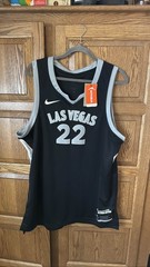 Nike Las Vegas Aces A&rsquo;ja Wilson #22 Explorer Jersey 52 XL