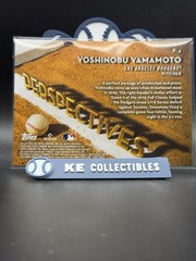 2026 Topps Chrome Yoshinobu Yamamoto Perspectives Refractor P-4 Dodgers