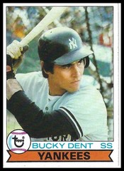 Bucky Dent 1979 Topps #485 New York Yankees