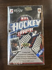 Upper Deck NHL Hockey 1990-1991 Box New Factory Wrapped Sealed Collectors Choice