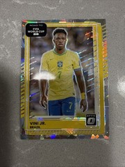 2025-26 Donruss – Vini Jr. #179 – Optic Cracked Ice Prizm – Brazil