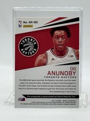 2017-18 Panini Absolute Memorabilia OG ANUNOBY (ON-CARD AUTO – #&rsquo;d / 99)