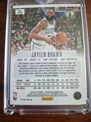 2023-24 Panini Prizm Deca – Jaylen Brown #282 Green Shimmer Prizm /12