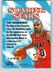 1997-98 Fleer Soaring Stars #7 Tim Hardaway Miami Heat Free Shipping!