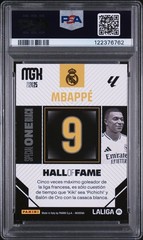 2024 PANINI MEGACRACKS MGK LALIGA EA SPORTS SPECIAL ONE BLACK MBAPPE PSA 9