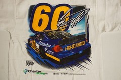 Greg Biffle #60 Charter 2004 Roush Racing NASCAR T-shirt – Sizes: M, L, or 2XL