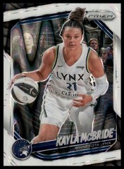 2025 Panini Prizm WNBA #45 Kayla McBride White Seismic Prizms