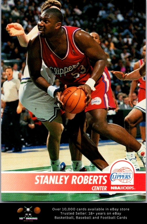 1994-95 Hoops BASKETBALL #95 Stanley Roberts