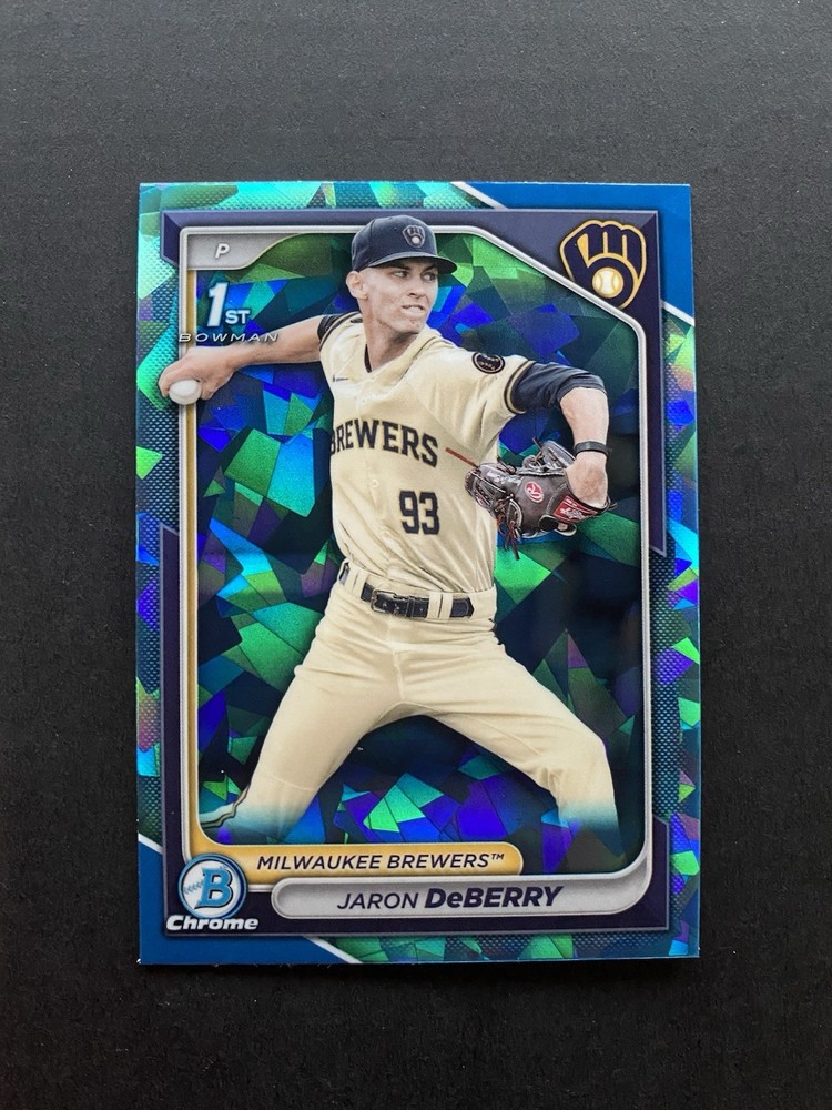 2024 Bowman Chrome Draft Sapphire Edition – Jaron DeBerry #BDC-6 (RC)