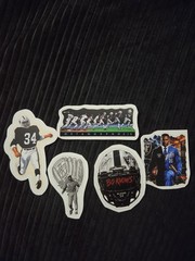 Bo Jackson custom stickers (5) Fan Art Raiders Royals Memphis Chicks