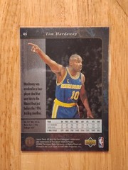 1995-96 Upper Deck SP Tim Hardaway #45 – Golden State Warriors