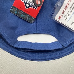 Columbus Clippers OC Sports Adjustable Baseball Cap MiLB OSFM NWT Navy and Red