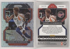 2022 Panini Prizm WNBA Mojo Prizm 14/25 Danielle Robinson #5 11ba