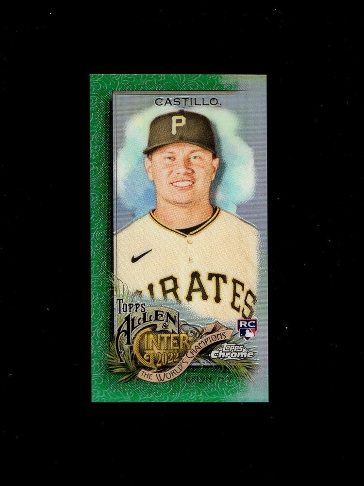 2022 ALLEN & GINTER CHROME MINI GREEN REFRACTOR #277 DIEGO CASTILLO RC 30/99