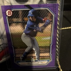 2026 Bowman Prospects Zyhir Hope Dodgers Purple /250 #BP-86 Baseball