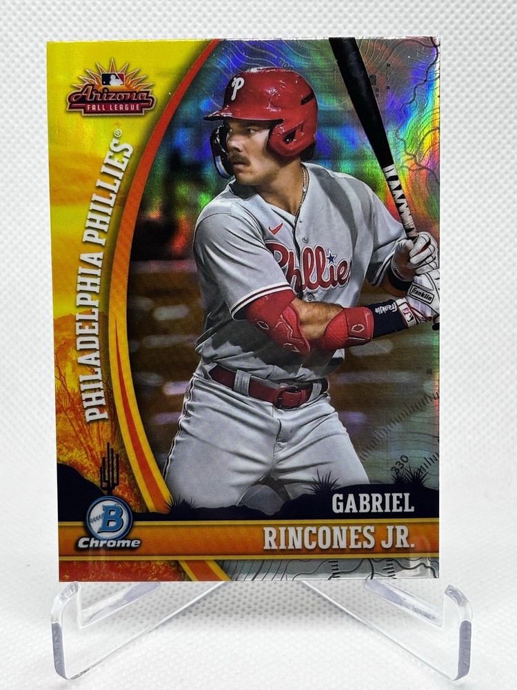 2024 Bowman Chrome – 2023 Afl Fall Stars Gabriel Rincones #AFLS-10 Phillies