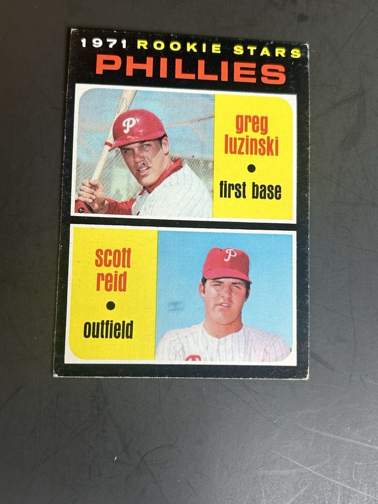 1971 TOPPS BASEBALL #439 Greg Luzinski Rookie EX/EX+ Philadelphia Phillies
